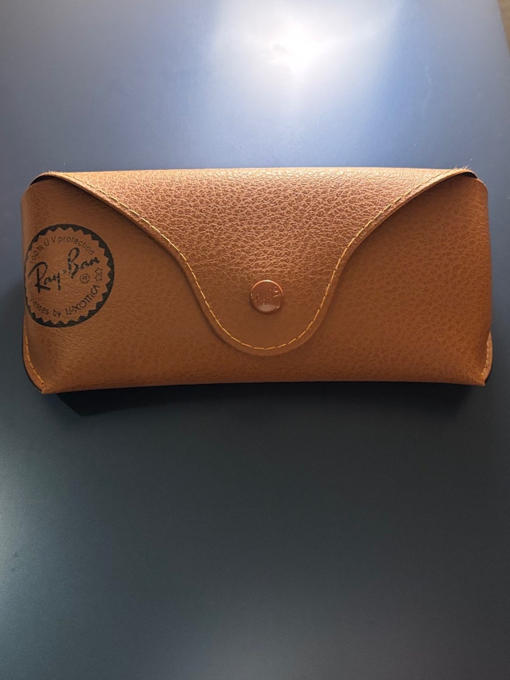 New RayBan Tan Case